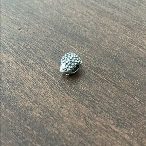 Silver Hedgehog Charm